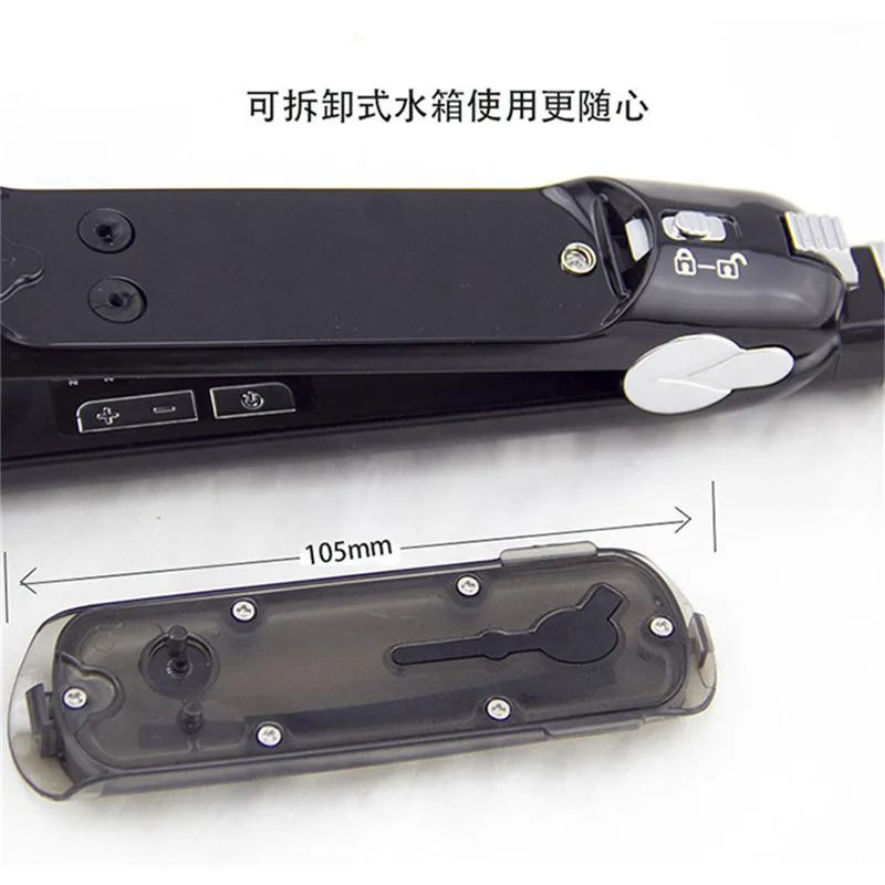 Профессиональный керамический паровой выпрямитель для волос быстрый нагрев