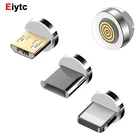 Магнитный кабель Eiytc для iphone, Xiaomi, Samsung, Type C, Micro USB, быстрая зарядка телефона, магнитные наконечники, магнитный штекер для зарядного устройства
