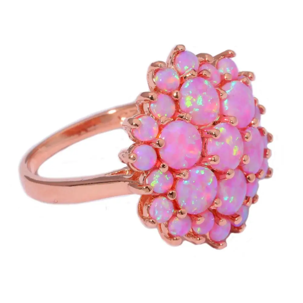 Cinily создан Розовый огненный Опал розовое золото Цвет оптовая продажа Лидер