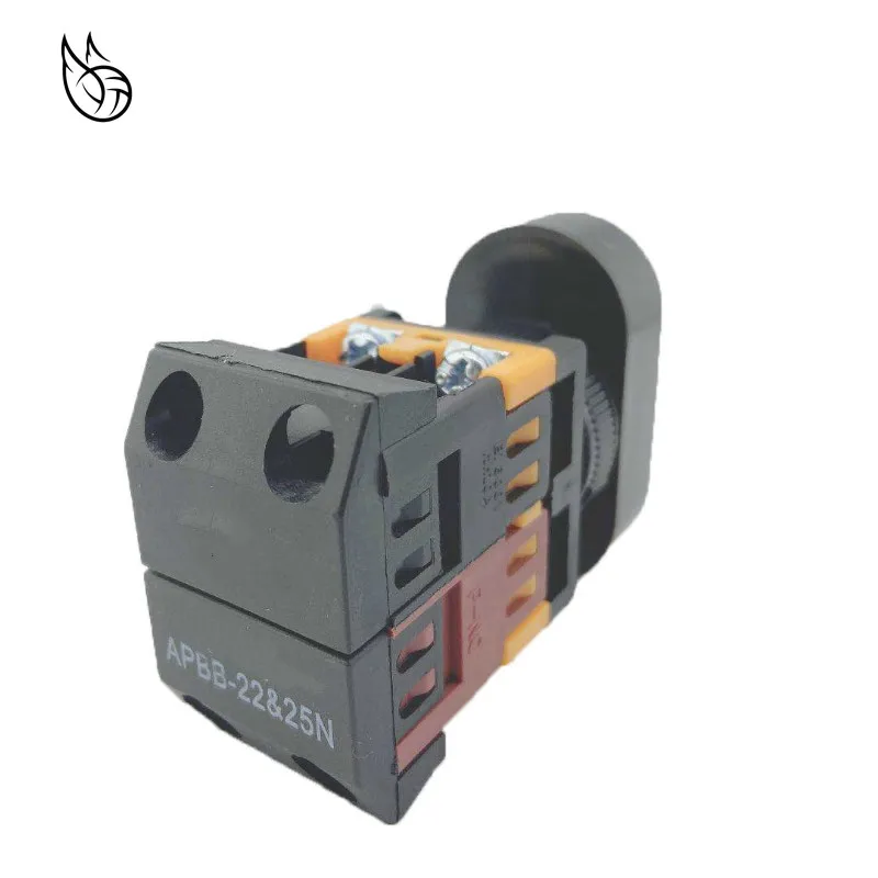 Автосброс желтый индикатор двойной кнопочный переключатель 10A AC220V|Выключатели| |