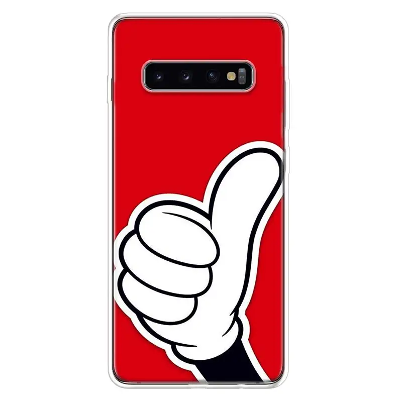 Erilles чехол для телефона мультфильм Mickeyes samsung Galaxy A50S A10S A20S A10 A20E A30 A40 A50 A70 M40 M30S A80