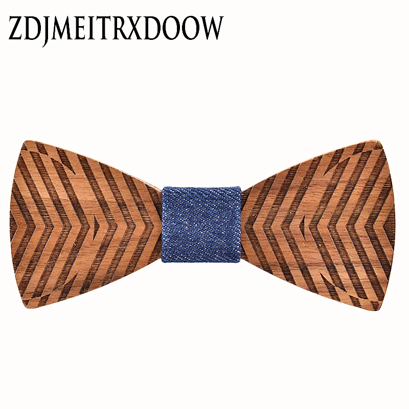 Vision деревянные бабочки Галстуки для мужских свадебных костюмов деревянный