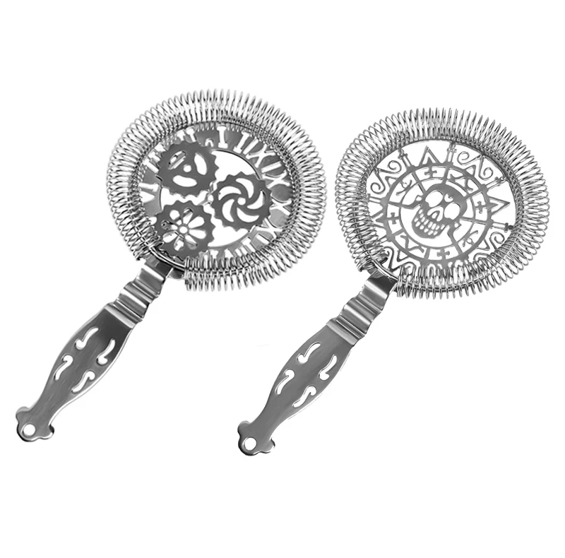 Стрейнер Боярышник коктейльное ситечко для бара из нержавеющей стали