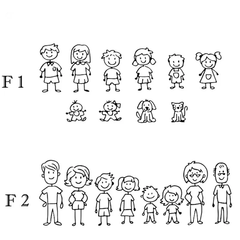 Наклейка на окно автомобиля с изображением родной матери дочери сына