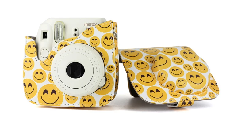 Fujifilm Instax mini чехол для камеры pu кожаный чехол с плечевым ремнем для Instax Mini 9 Mini 8 Mini 8+ мгновенная камера
