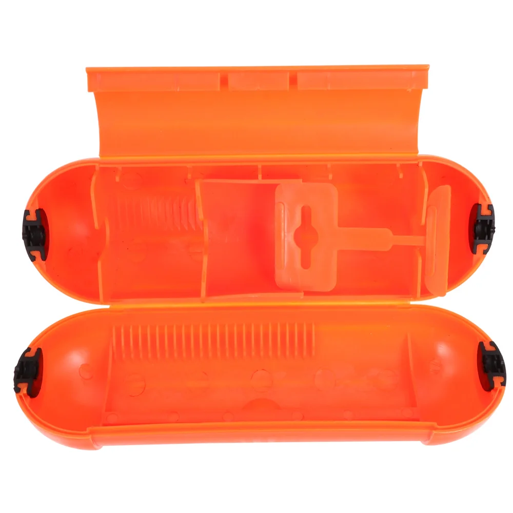 

2Pcs Extension Cord Safety Seal Water Resistant Cover Home Supplies Random Color