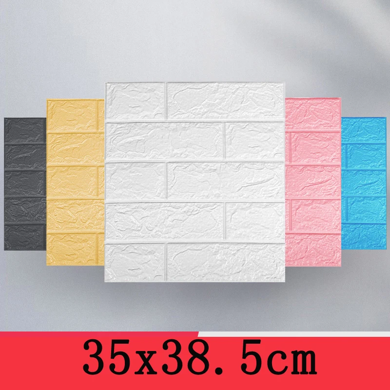 Клейкие обои 3D сделай сам самоклеящиеся настенные Стикеры с имитацией кирпича