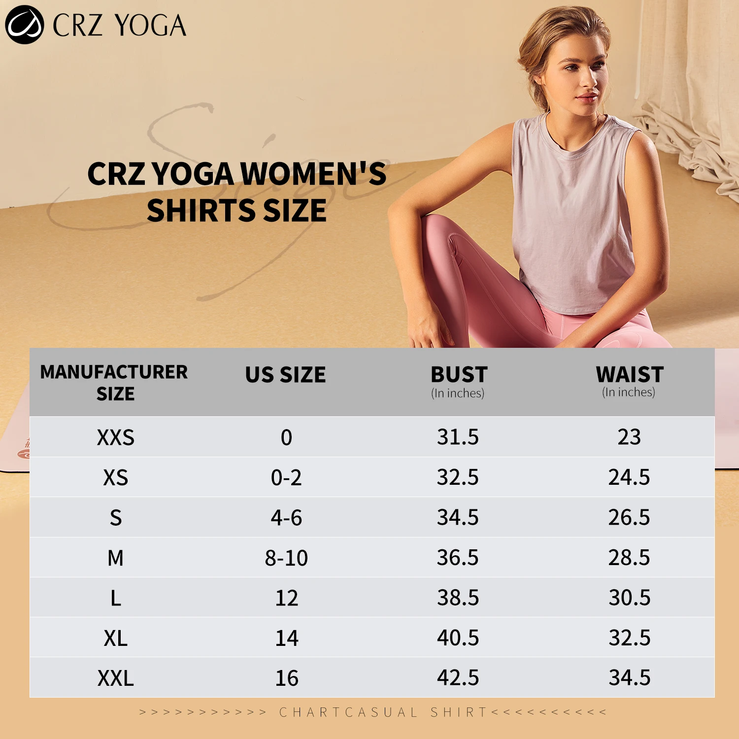 CRZ YOGA Женская Pima хлопковая тренировочная майка укороченная спортивная рубашка