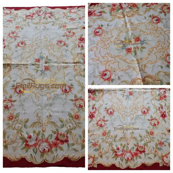 Шерстяные ковры aubusson винтажные для гостиной квадратной вязки | Дом и сад