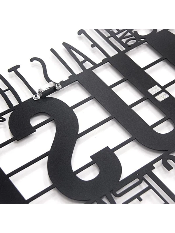 

Music Metal Wall Table