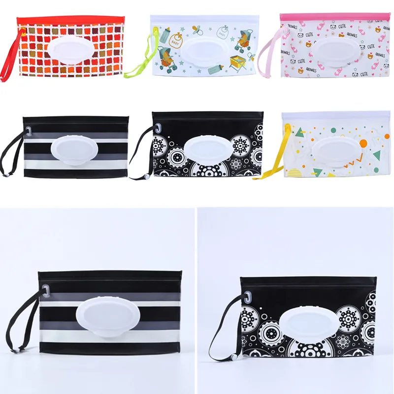 Экологичный Удобный для переноски контейнер влажных салфеток из ЭВА сумка