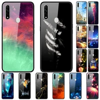case for oppo a8 back phone cover black tpu silicone bumper with tempered glass