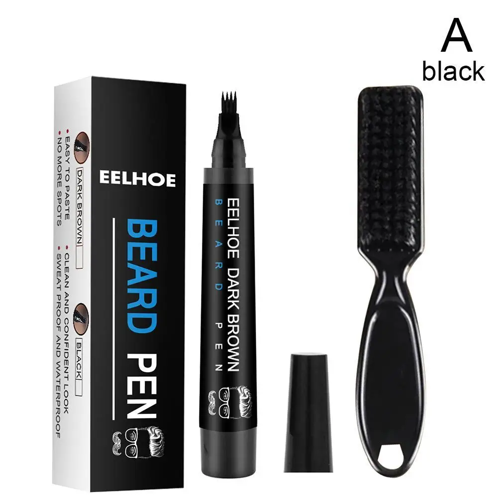 

Beard Filling Pen Kit Boxed Waterproof Coloring Beard Filling Tool Hair Pen