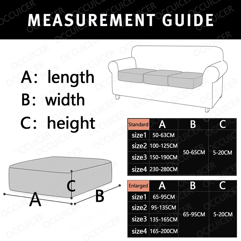 

Jacquard Sofa Cover for Living Room Funiture Protector Solid Color Sectional Couch Cover L Shape Slipcover 1/2/3/4 Seater