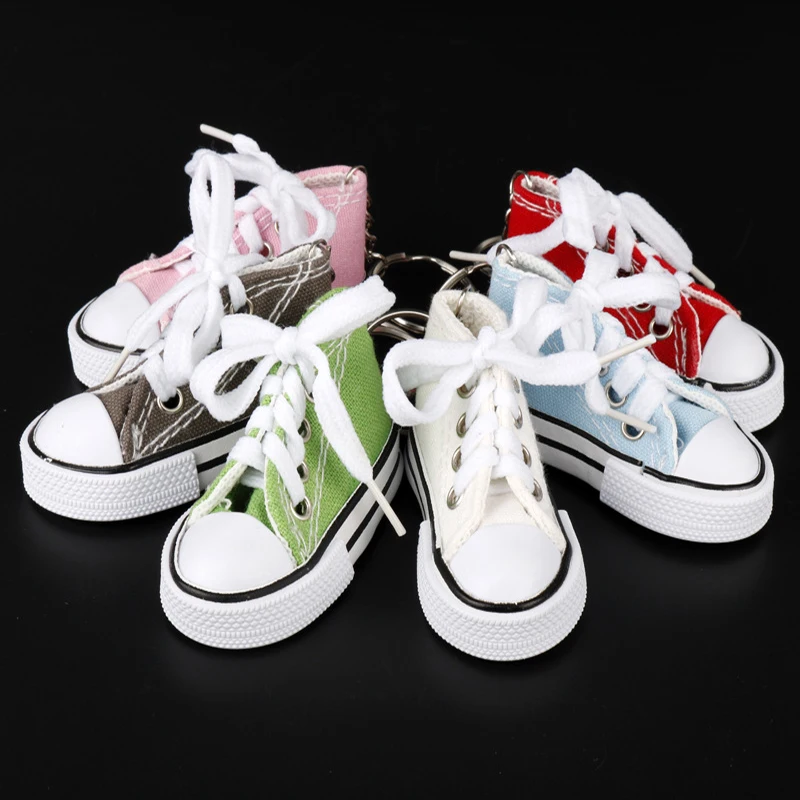 Брелок для ключей женский холщовый креативный Повседневный мини-брелок с