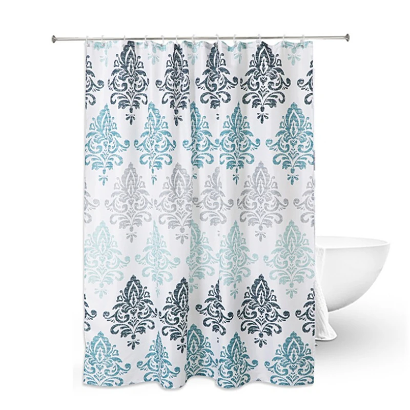 Водонепроницаемая занавеска для душа в скандинавском стиле комплект из 12