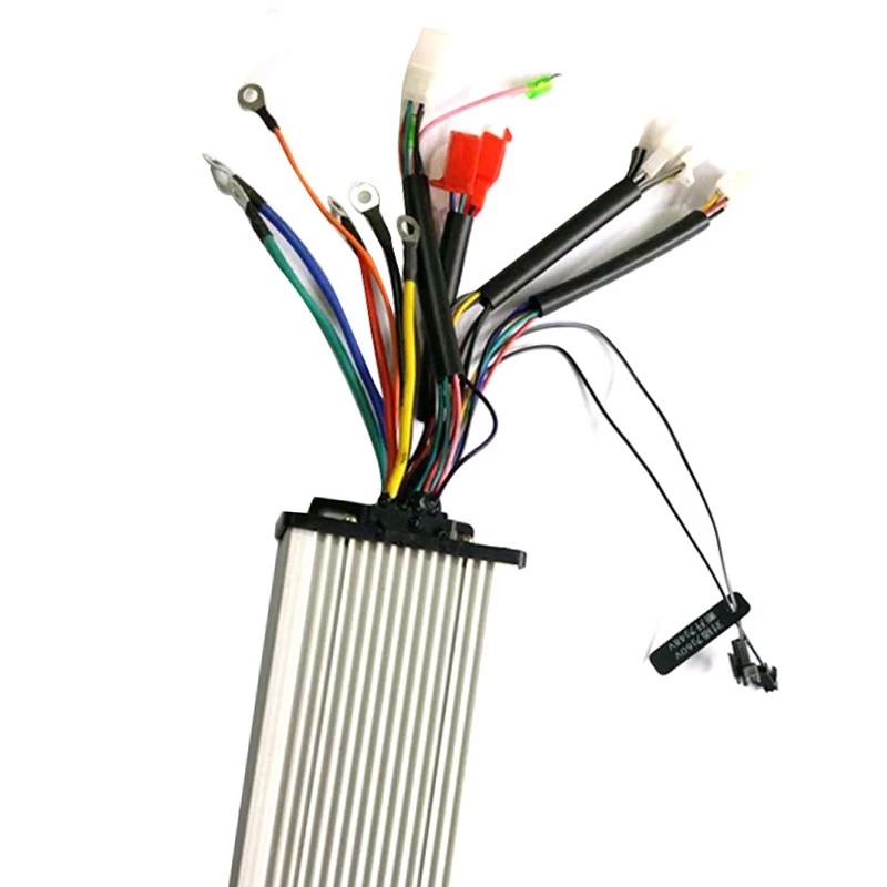 

48V-60V-72V 15 Tube Sine Wave Electric Vehicle Controller E-Bicycle Scooter Brushless ligent Dual Modes Controller