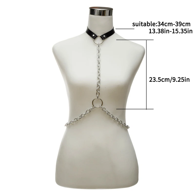 

Body Chain Jewelry Harness Gothic Women Sexy Waist Jewellery Belly Belt Festival Girls Punk Fashion Accessories