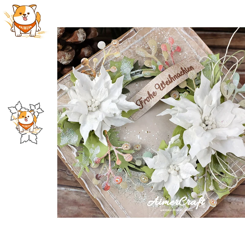 3 шт. металлические Вырубные штампы в виде цветов и растений|Вырубные штампы| |