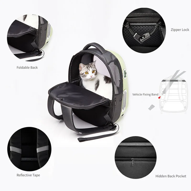Переносная сумка переноска Petkit для кошек домашних животных вентилируемая через