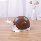 Диспенсер жидкого мыла в форме улитки с мультяшным рисунком, инновационный контейнер для хранения с нажимом, для кухни, ванной комнаты L9