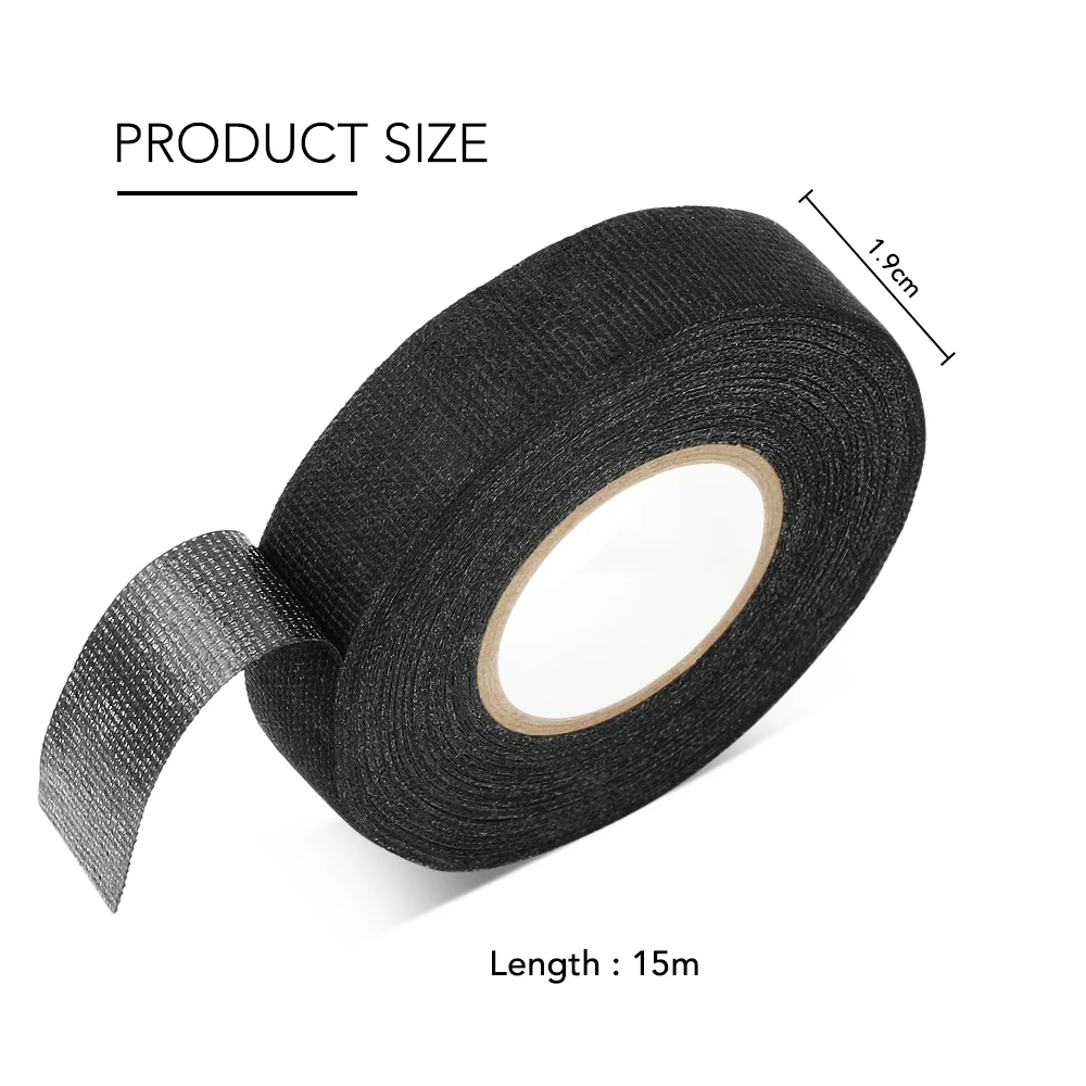 Car Heat-resistant Adhesive Cloth Fabric Tape For MAZDA 2 3 6 CX5 Mitsubishi Outlander Lancer EX L200 Nissan Juke X-trail | Автомобили и