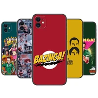 bazinga the big bang theory phone cases for iphone 13 pro max case 12 11 pro max 8 plus 7plus 6s xr x xs 6 mini se mobile cell