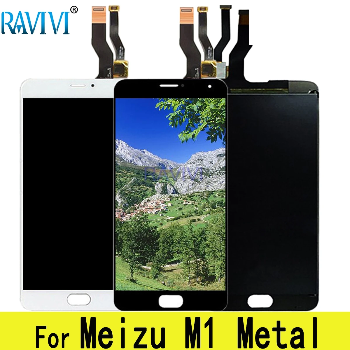 5 &quotM1 металлический ЖК дисплей для MEIZU металла Дисплей кодирующий