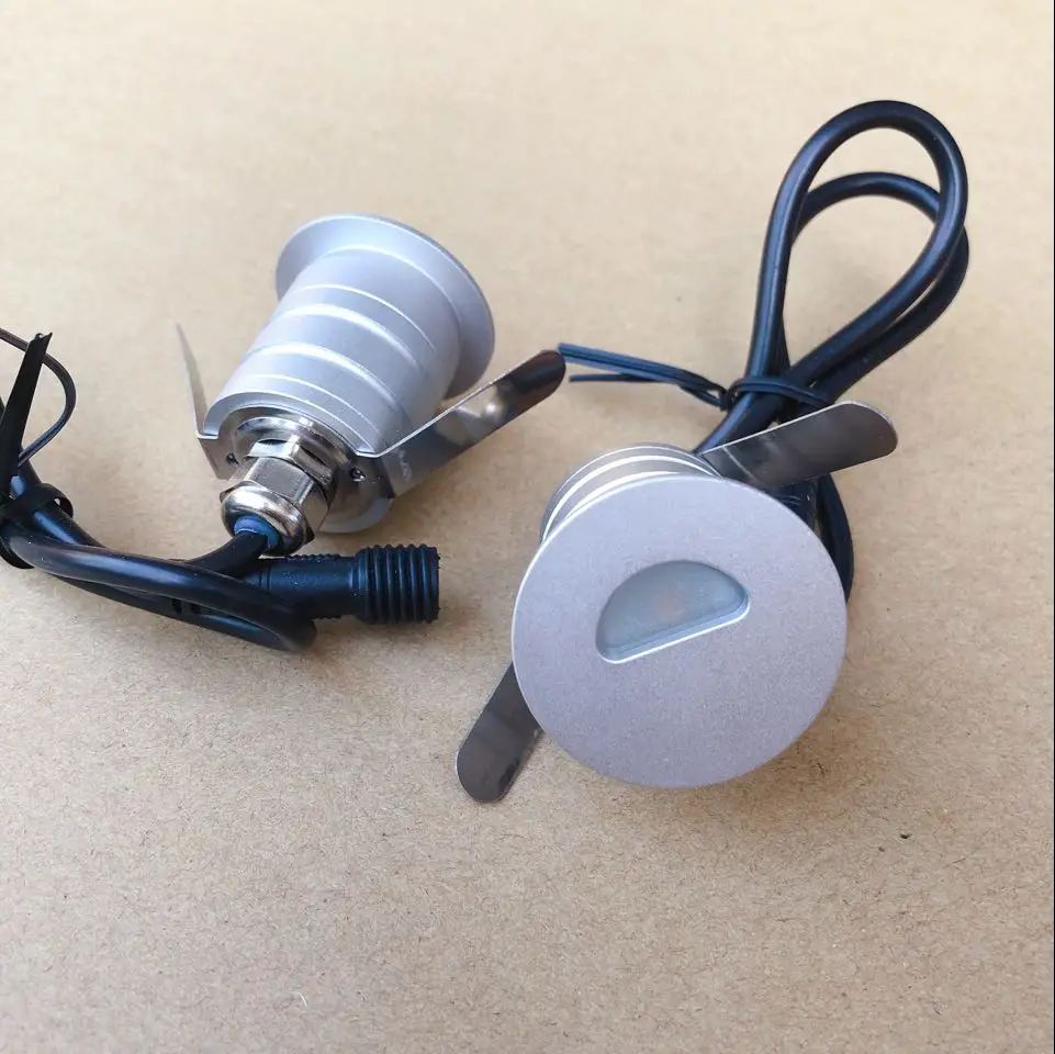 DC12V 24V Светодиодный прожектор 1W CREE светодиодный подземный свет заглубленный