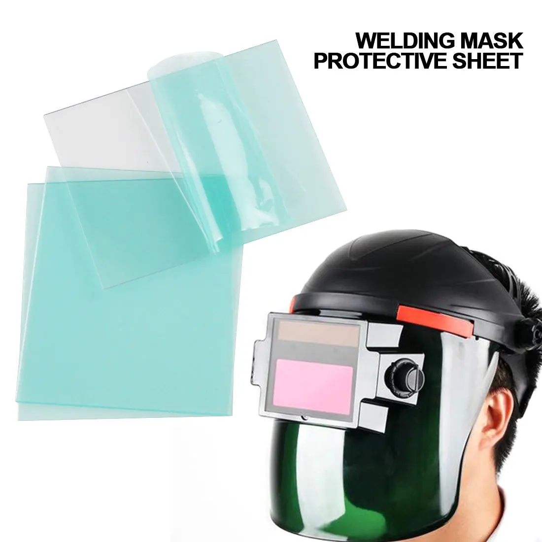 

10PCS Plastic Lens Protective Cover PC of Auto Solar Darkening Welding Mask / Welding Filter / Welding Helmet