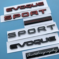 sport evoque letters emblem bar logo for land range rover sv autobiography ultimate edition bar badge car styling trunk sticker