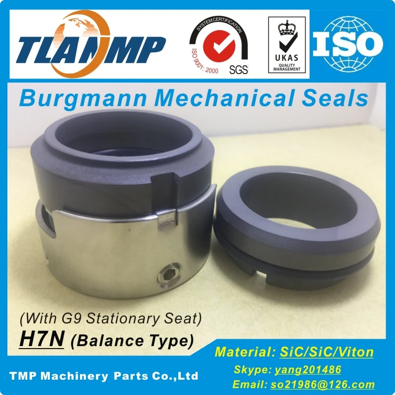 

H7N-58 /G9 TLANMP Burgmann Mechanical Seals |H7N Series balanced Seals with O-ring for Pumps (Shaft Size:58/63mm)