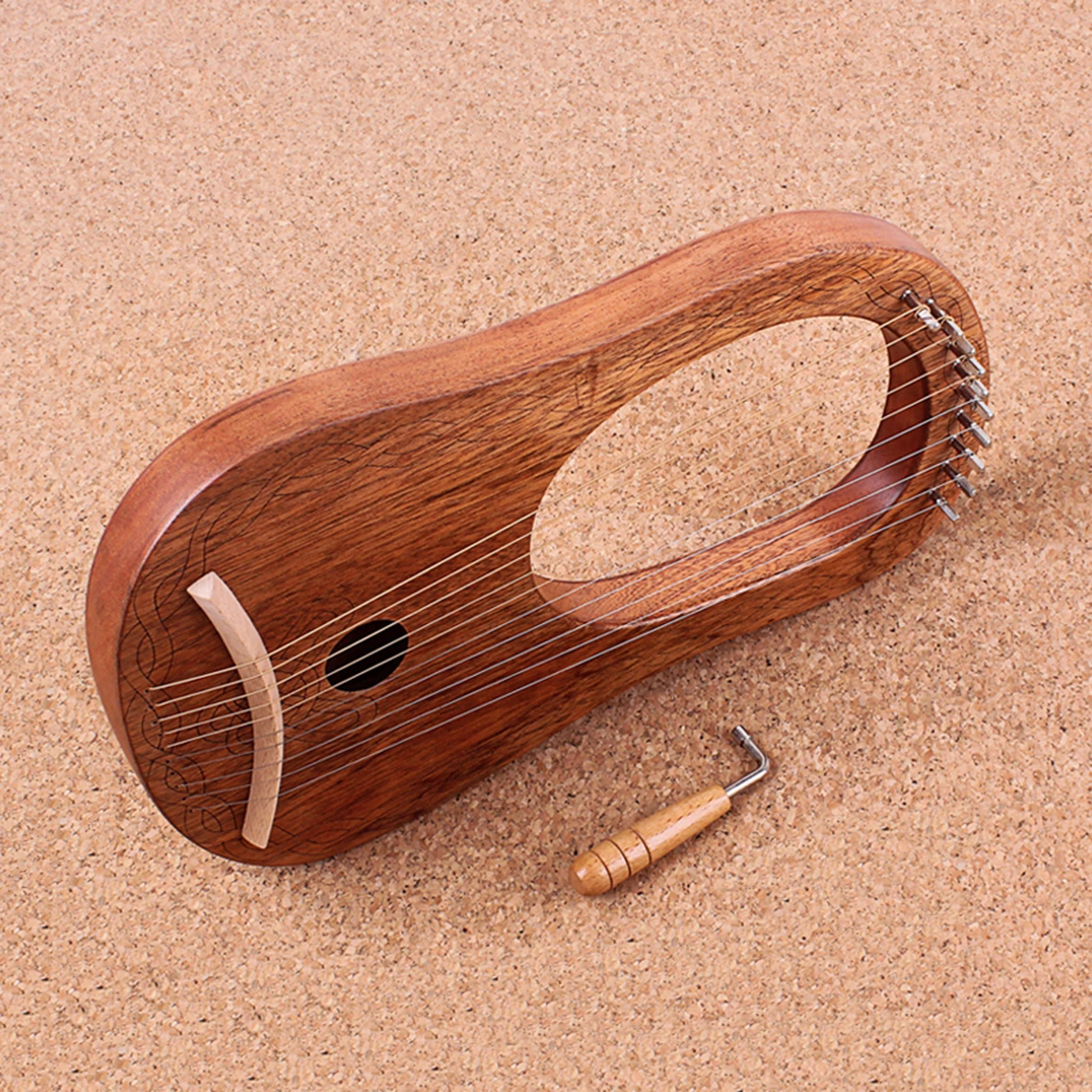 Портативный изысканный Lyre Harp и гаечный ключ новогодние подарки для детей
