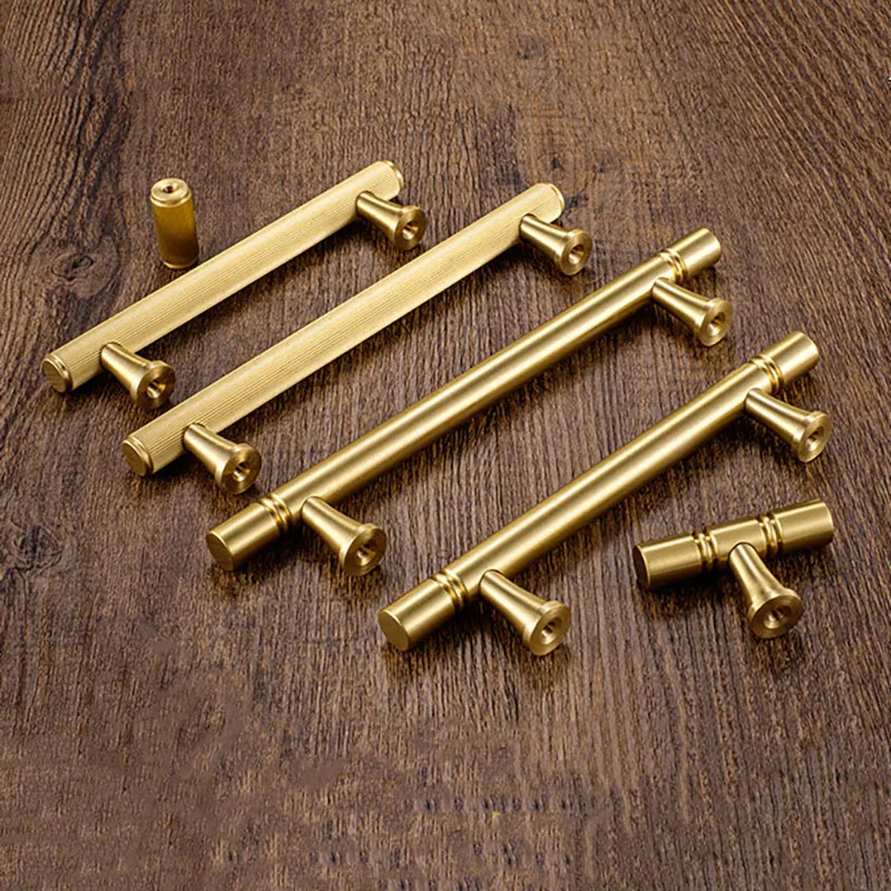 Длинные латунные ручки и шкафа в китайском стиле|Ручки шкафа| |