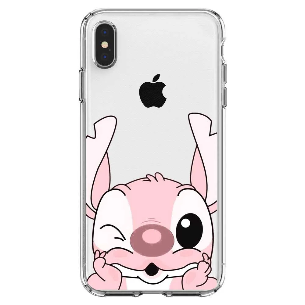 Для iPhone 11 Pro MX милый мультфильм Disneys Силиконовый ТПУ Copue чехол для MAX XR XS X 6 7 8Plus SE 5 5S