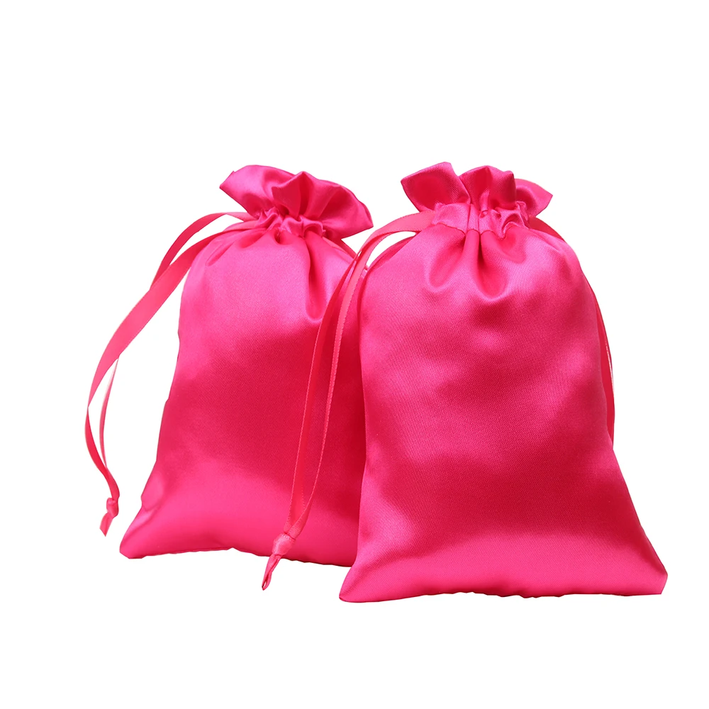 100 шт. CBRL маленькие атласные мешочки на шнурке для ювелирных изделий подарочные