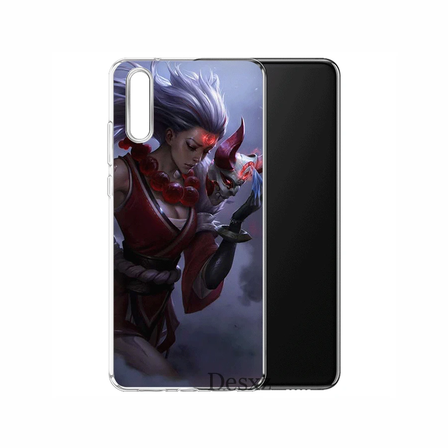 Чехол для мобильного телефона huawei P Smart Z Plus P30 P20 P10 P9 P8 Lite Pro Жесткий чехол League Of Legends