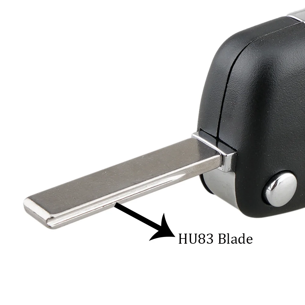 Модифицированный флип чехол для ключей автомобиля 3 кнопки Peugeot 207 308 307cc Citroen C2 C3 C4