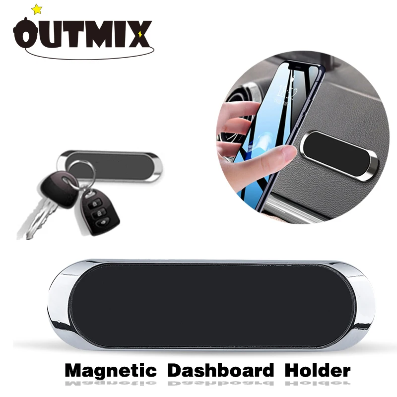 Магнитный автомобильный держатель OUTMIX для телефона универсальная подставка IPhone