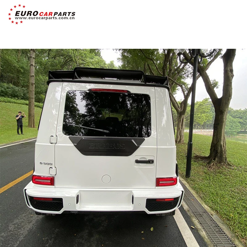 Фото Спойлер для багажника gclass w463a, g63, g65, 2018-2021y, из углеродного волокна №4