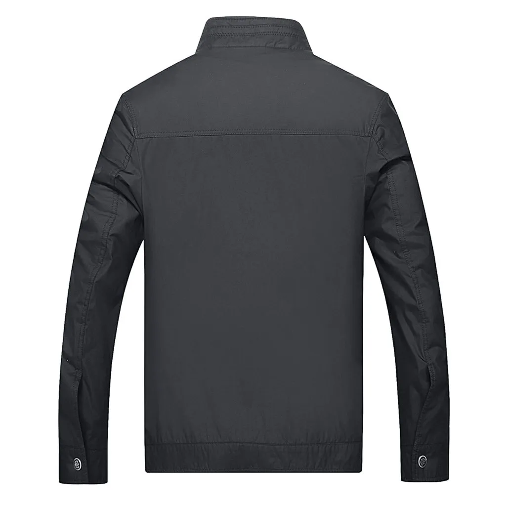 SAGACE куртка мужская новая Повседневная ветровка тонкая Толстая зимняя стильная