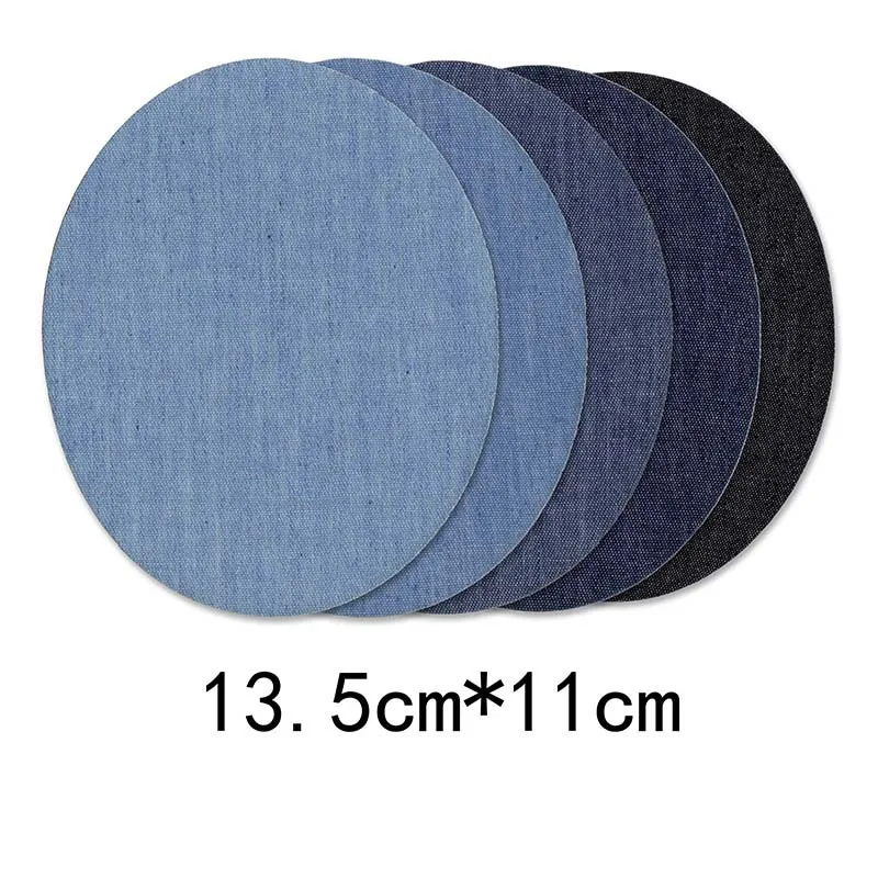 

5/10 PCS Denim Patches DIY Iron On Denim Elbow Patches Repair Pants For Jean Clothing And Jean Pants Apparel Sewing