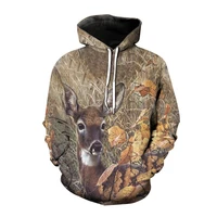 spring and autumn men streetwear hooded shirt tops couples 3d printing animal sweatshirt oversized hoodie hoody pullover clothes