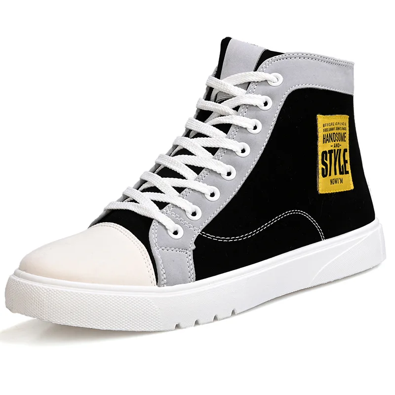 

Men Ankle Boots Durable Breathable Canvas Boot for Men Comfortable Non Slip Fashion Walking Boots Man Casual Autumn Shoes Man
