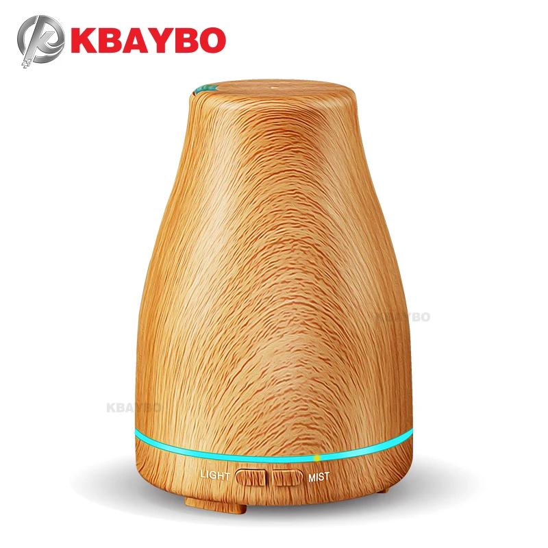 KBAYBO 120 мл Арома эфирные масла диффузор ультразвуковой увлажнитель воздуха с