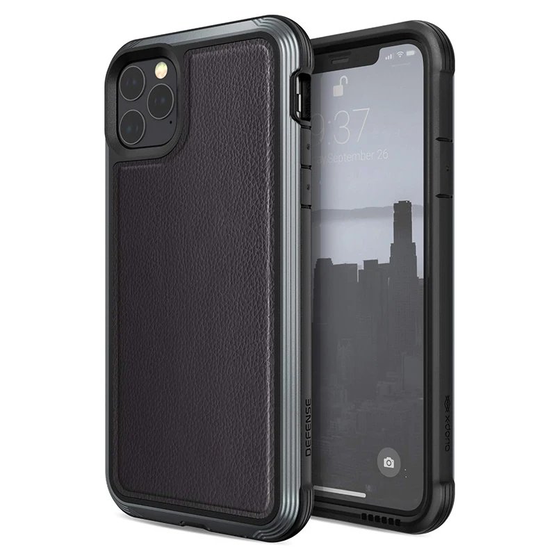 X-Doria Defense Lux чехол для телефона iPhone 11 Pro Max военный класс падение проверенный чехол Чехол для iPhone11 Pro Алюминиевый Чехол Coque