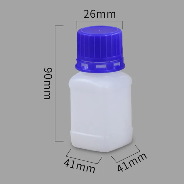 60Ml translucent 250 мл, 500 мл, 1000 мл HDPE пластиковая бутылка для хранения с широким горлышком с защитной крышкой для вскрытия пищевой материал - Цвет: 60Ml translucent