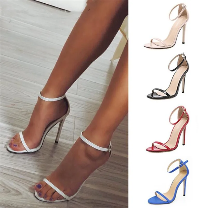 

Summer High Heels New Women Pumps Comfort Women Shoes Buckle Women Sandals Sexy Party Shoes Women Heels Female Plus Size 43