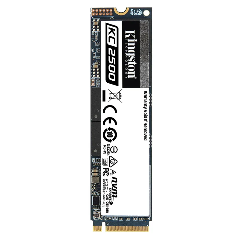 Внутренний твердотельный накопитель Kingston KC2500 M.2 SSD 250 ГБ 500 NVMe PCIe 3 0x4 1 ТБ 2 |