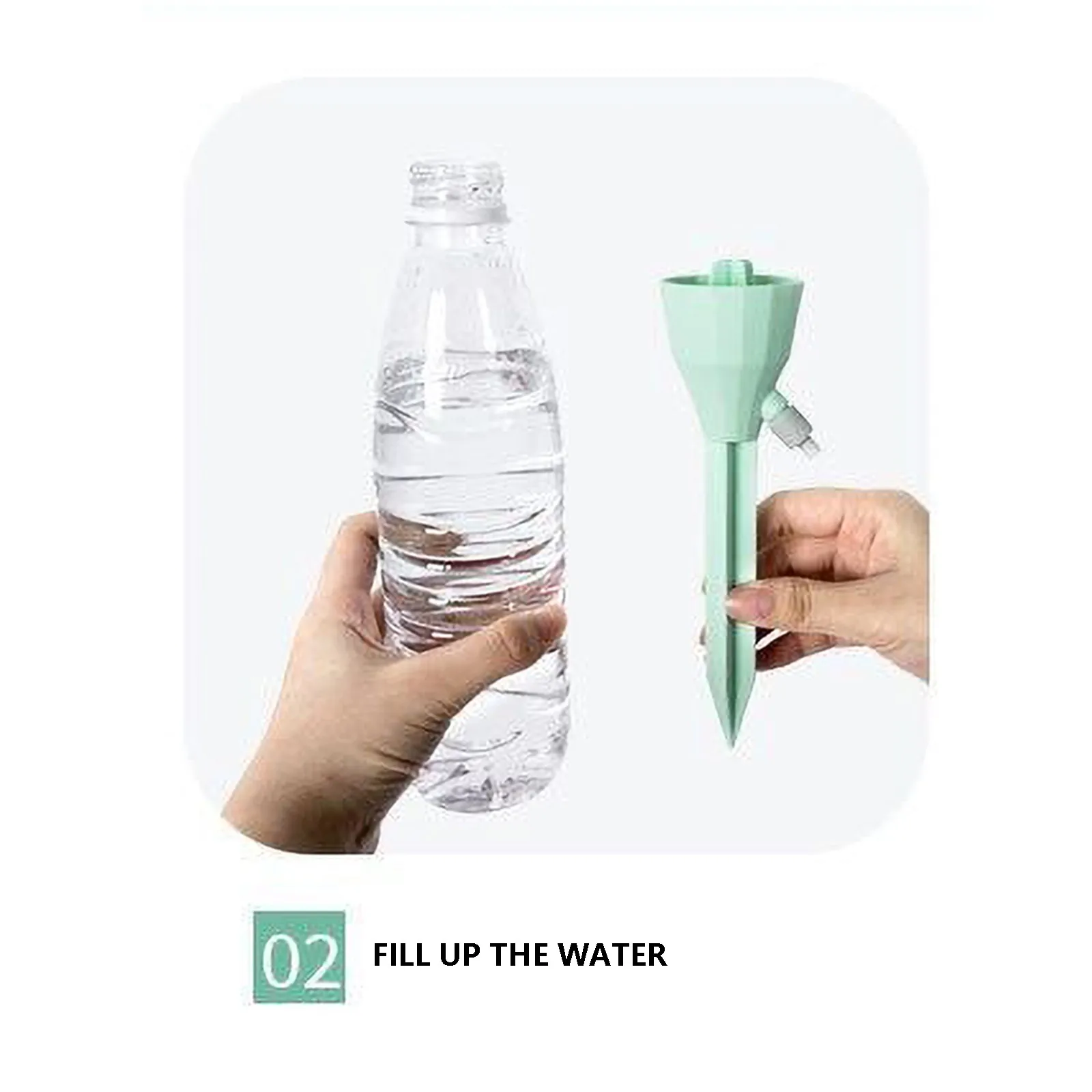 

Drip Watering Plant Self Watering Spikes Devices Adjustable Control Potted Plants Drip Irrigation Set For Garden